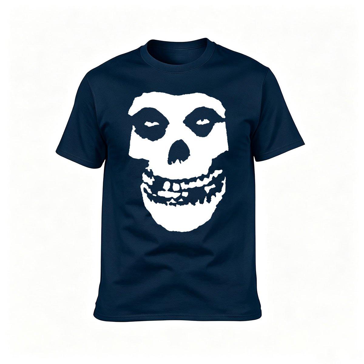 Skull Print Men's T-Shirt Halloween Gift Horror Style - Image 6