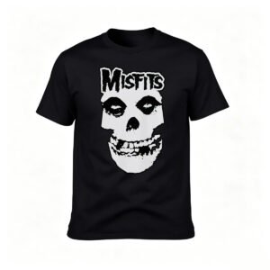 Misfits Skull Logo Men's T-Shirt Punk Rock Band Tee Gift