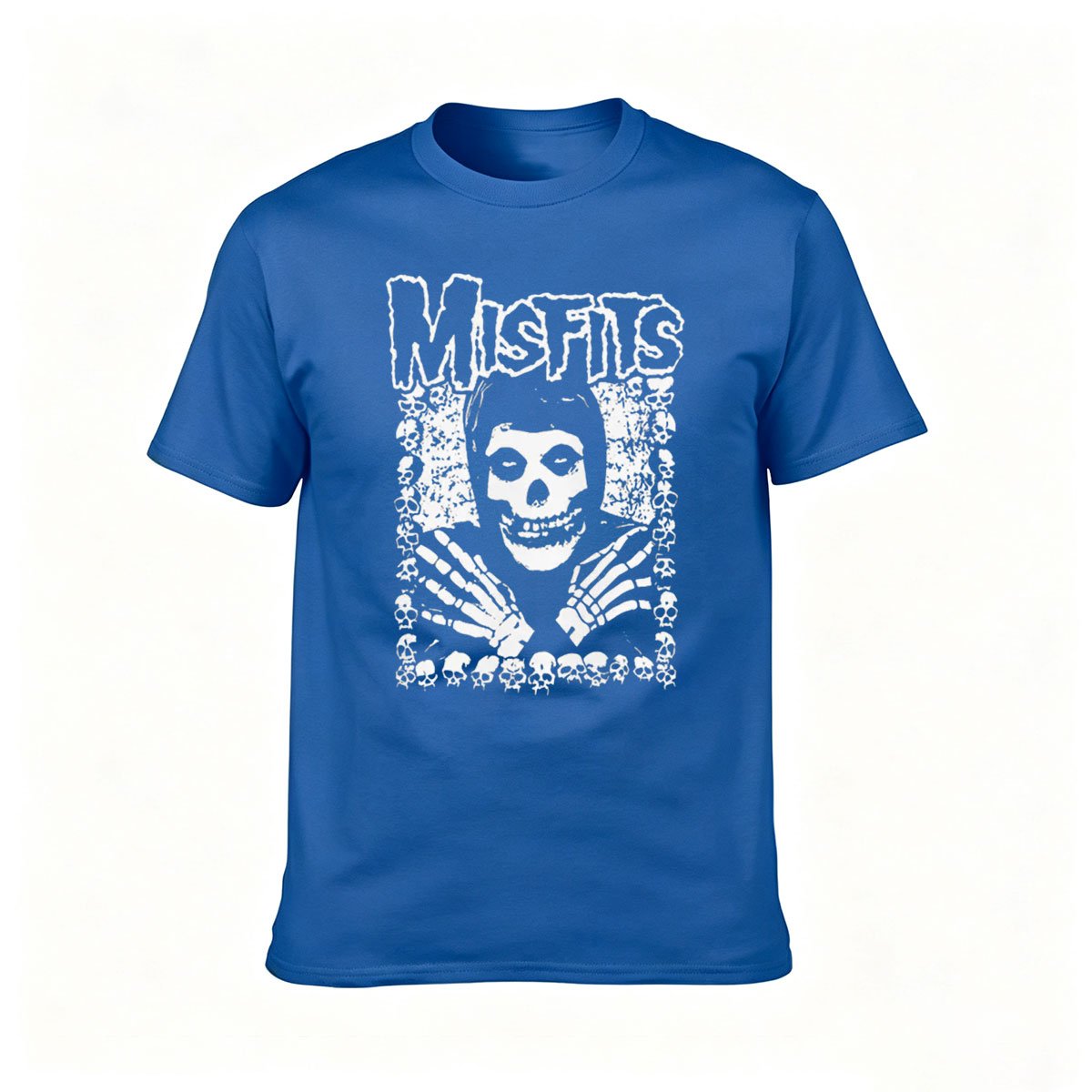 Misfits Skull Logo Men's T-Shirt Punk Rock Band Tee Gift - Image 4