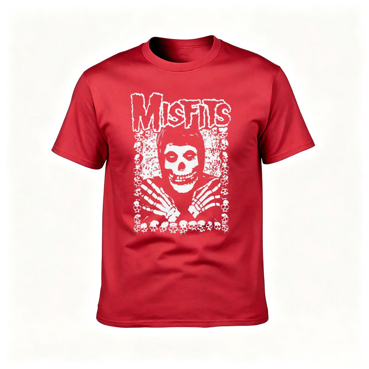 Misfits Skull Logo Men's T-Shirt Punk Rock Band Tee Gift - Image 5