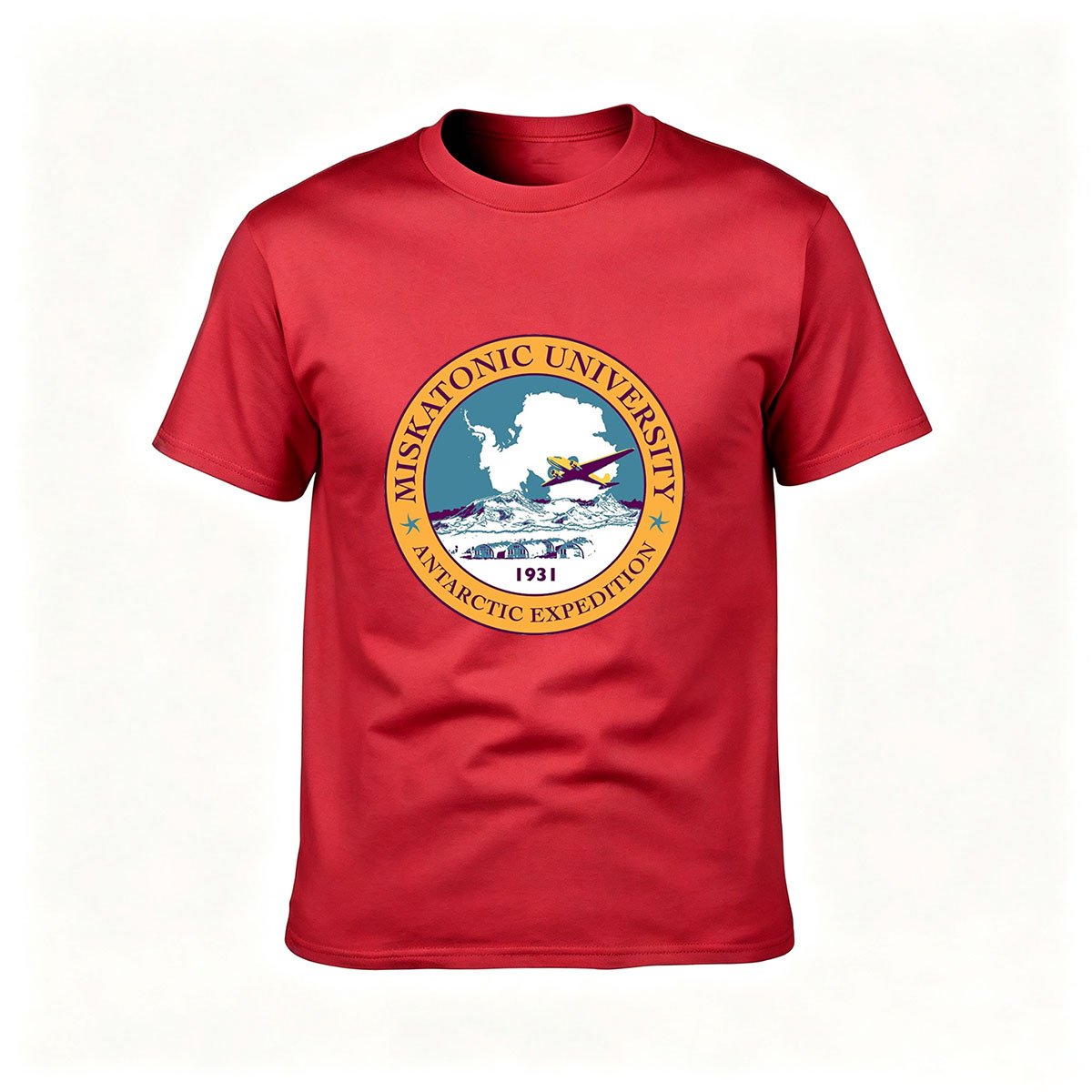 Miskatonic University Antarctic Expedition 1931 Men's T-Shirt - Image 5