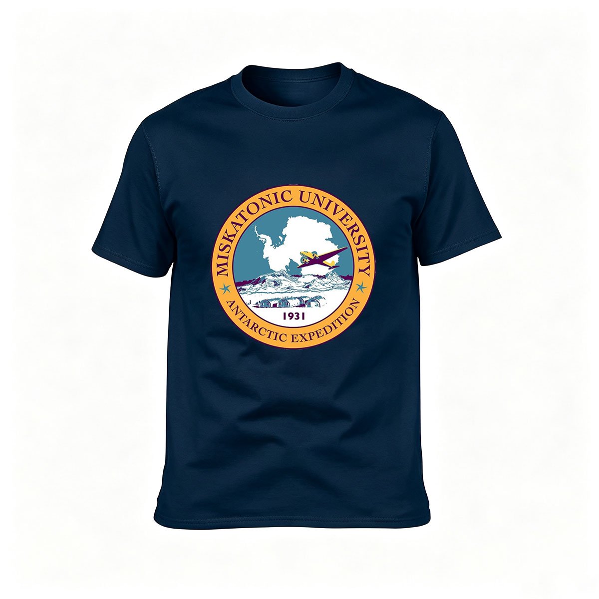 Miskatonic University Antarctic Expedition 1931 Men's T-Shirt - Image 6