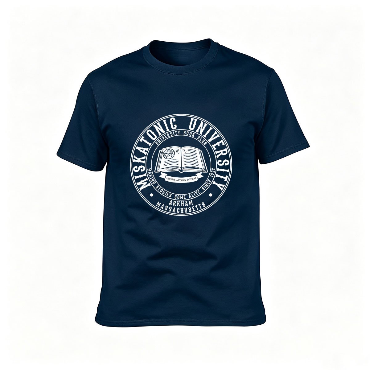 Miskatonic University Book Club T-Shirt Men's Women's Gift Horror Fiction Fan Apparel - Image 6