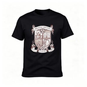 Miskatonic University Crest T-Shirt Men's Horror Gift Tee