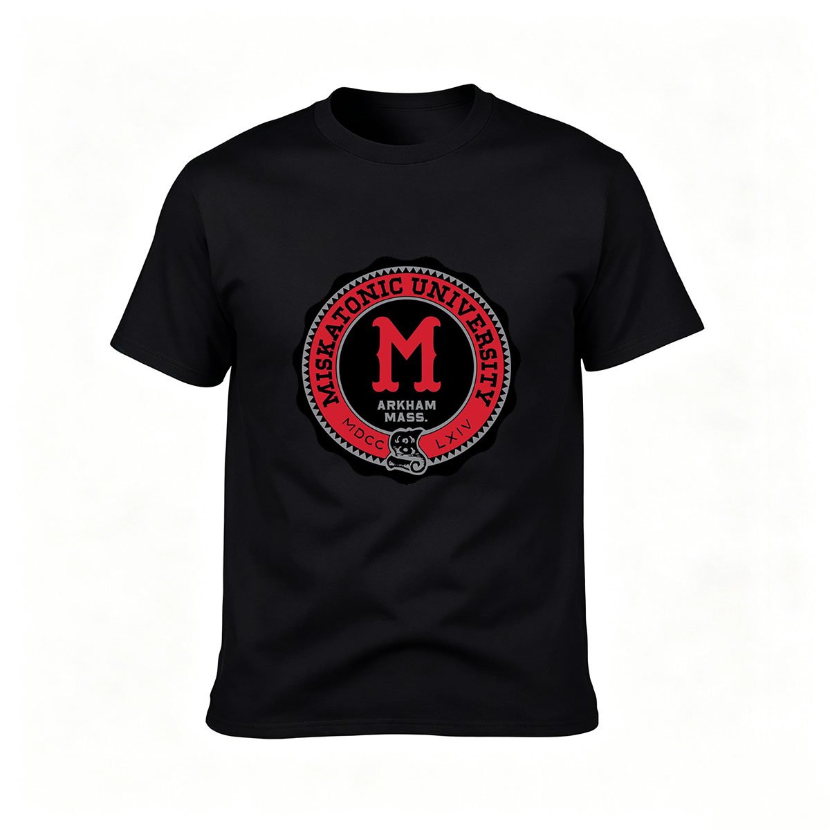 Miskatonic University T-Shirt Men's Horror Theme Gift Apparel
