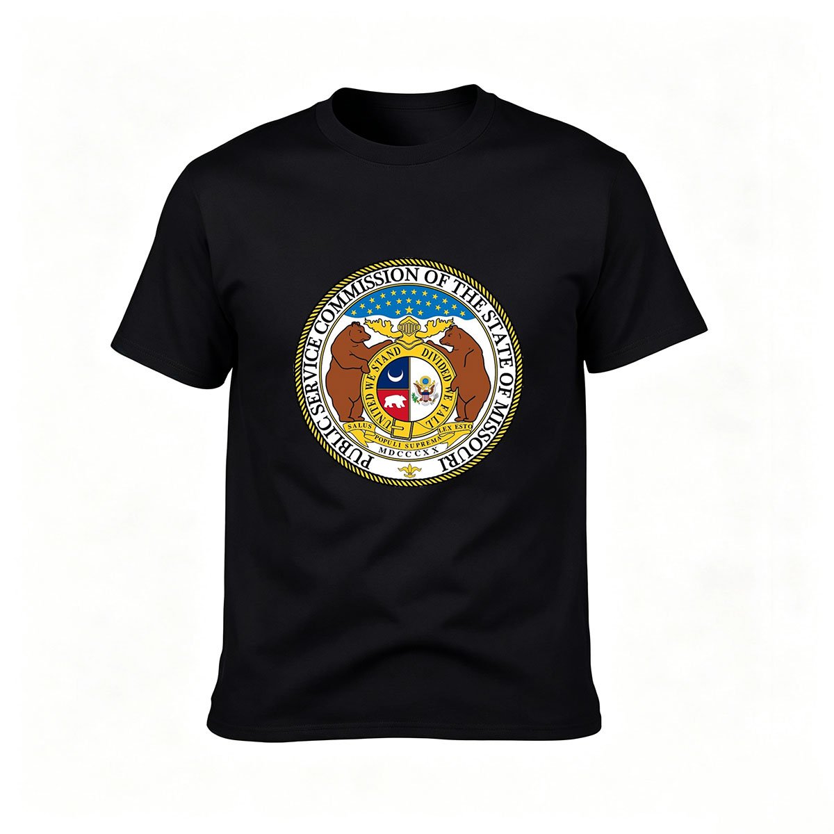Public Service Commission Missouri Seal Men's T-Shirt Gift