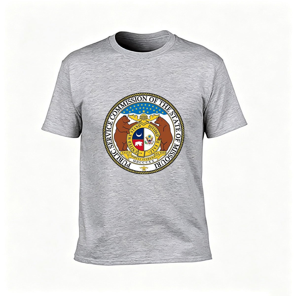 Public Service Commission Missouri Seal Men's T-Shirt Gift - Image 3