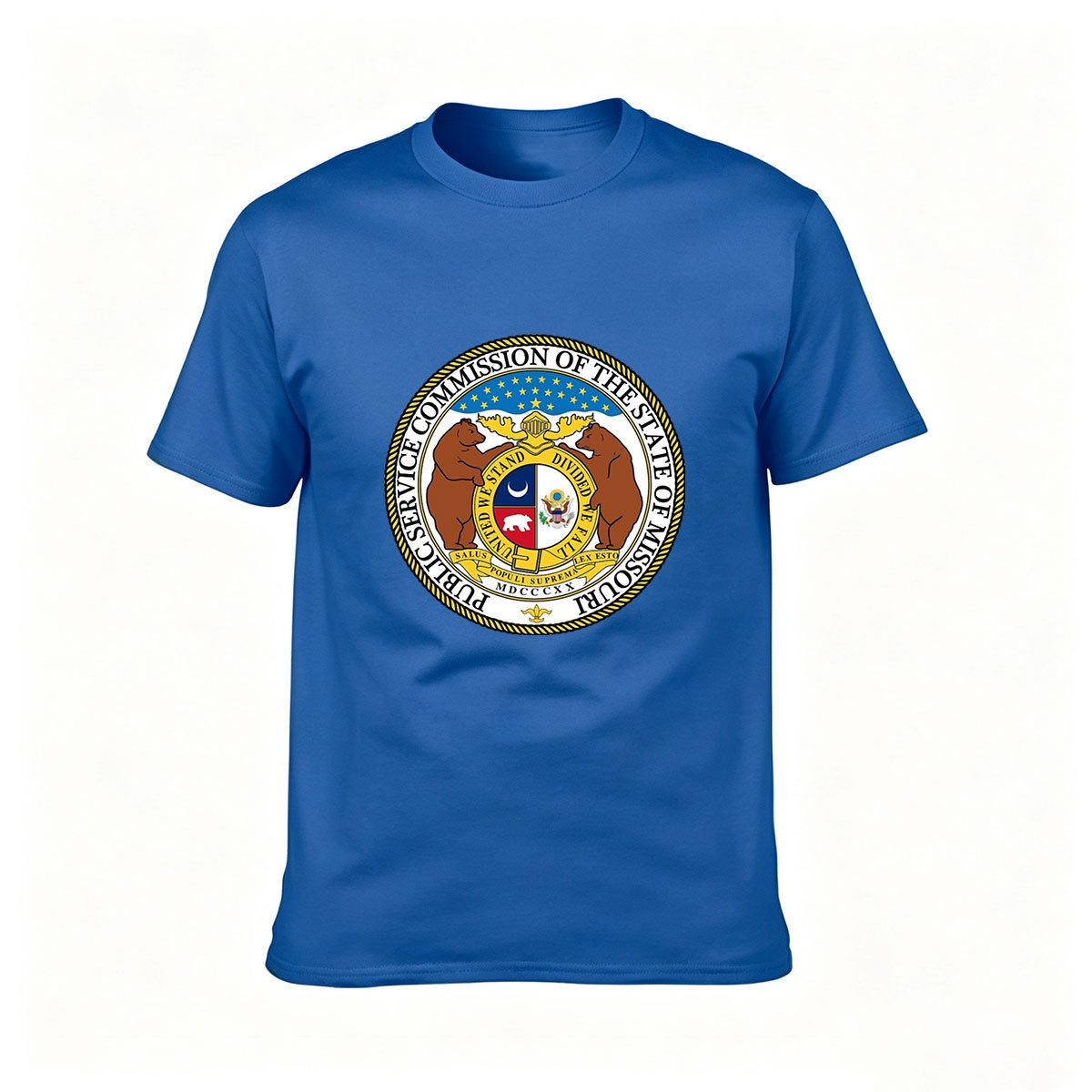 Public Service Commission Missouri Seal Men's T-Shirt Gift - Image 4