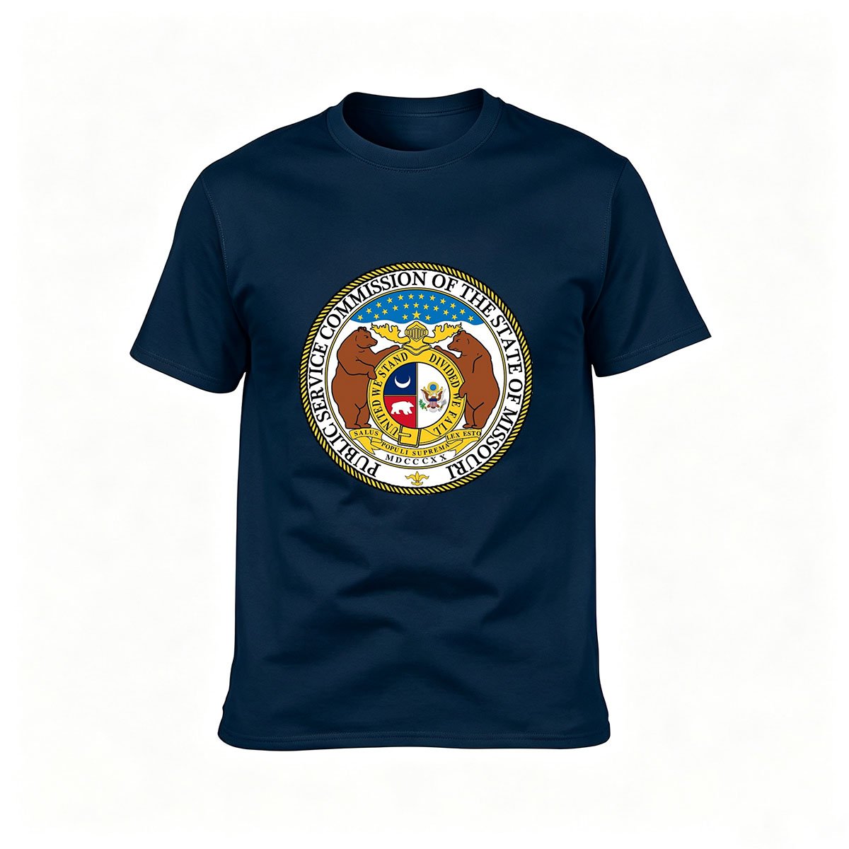 Public Service Commission Missouri Seal Men's T-Shirt Gift - Image 6