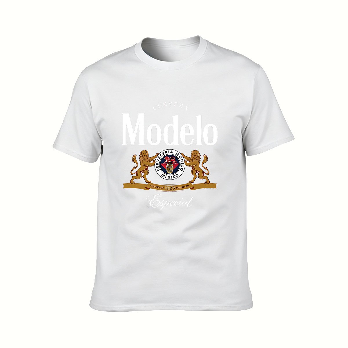 Modelo Especial Beer Logo Men's T-Shirt Gift for Beer Lovers - Image 2