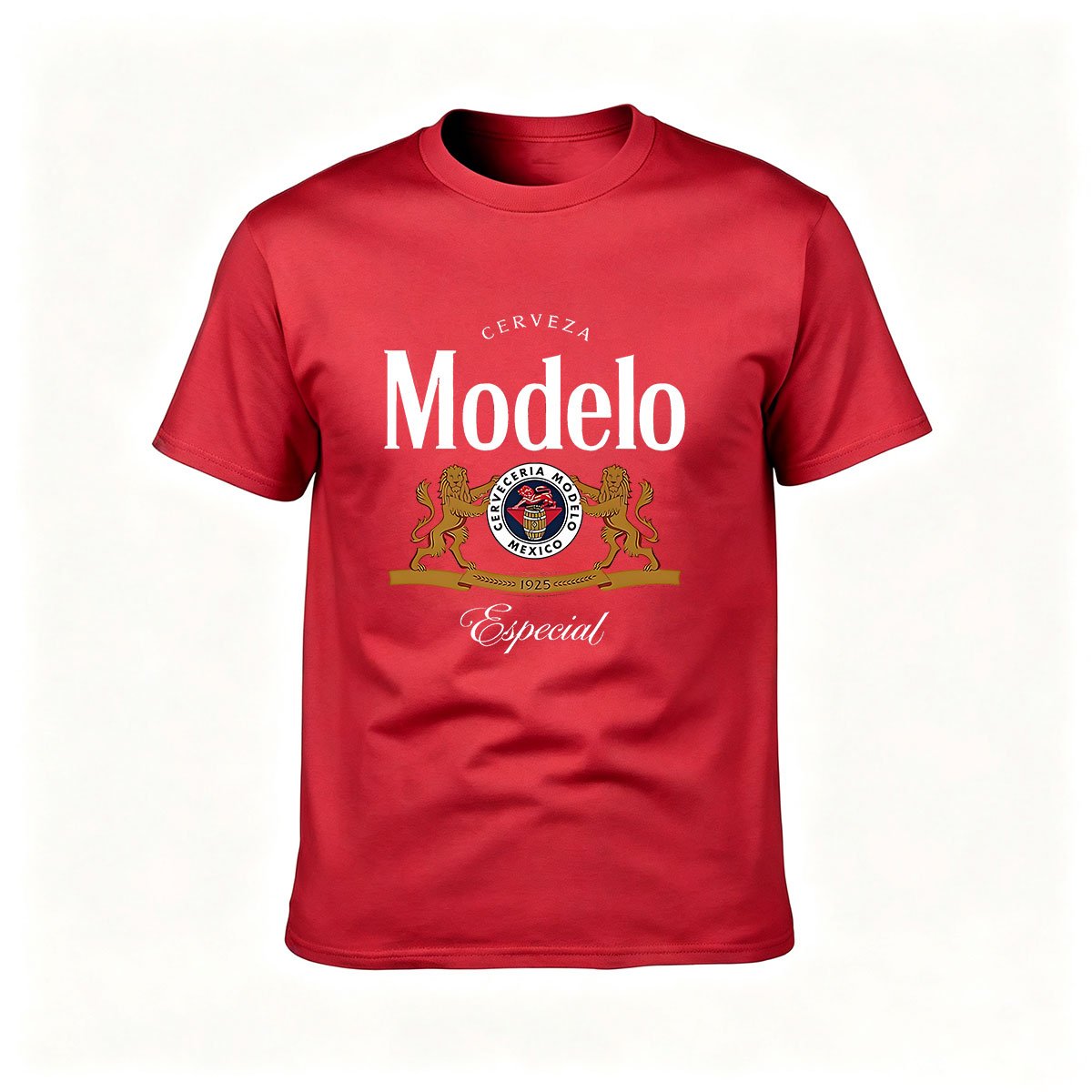 Modelo Especial Beer Logo Men's T-Shirt Gift for Beer Lovers - Image 5