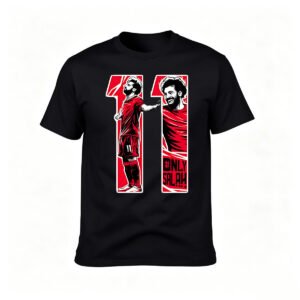 Mo Salah 11 Liverpool Football T-Shirt Men's Gift Wear
