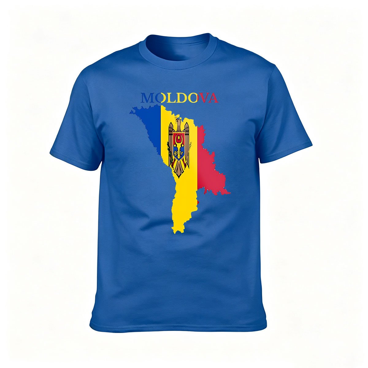 Moldova Map Flag T-Shirt Men Women Gift National Pride Wear - Image 4