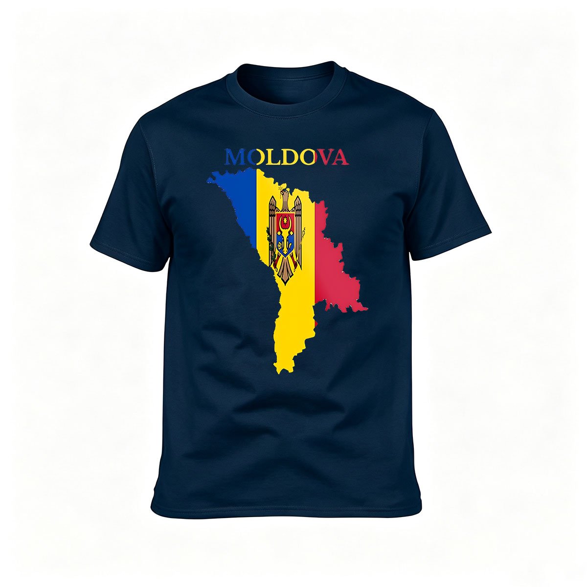 Moldova Map Flag T-Shirt Men Women Gift National Pride Wear - Image 6