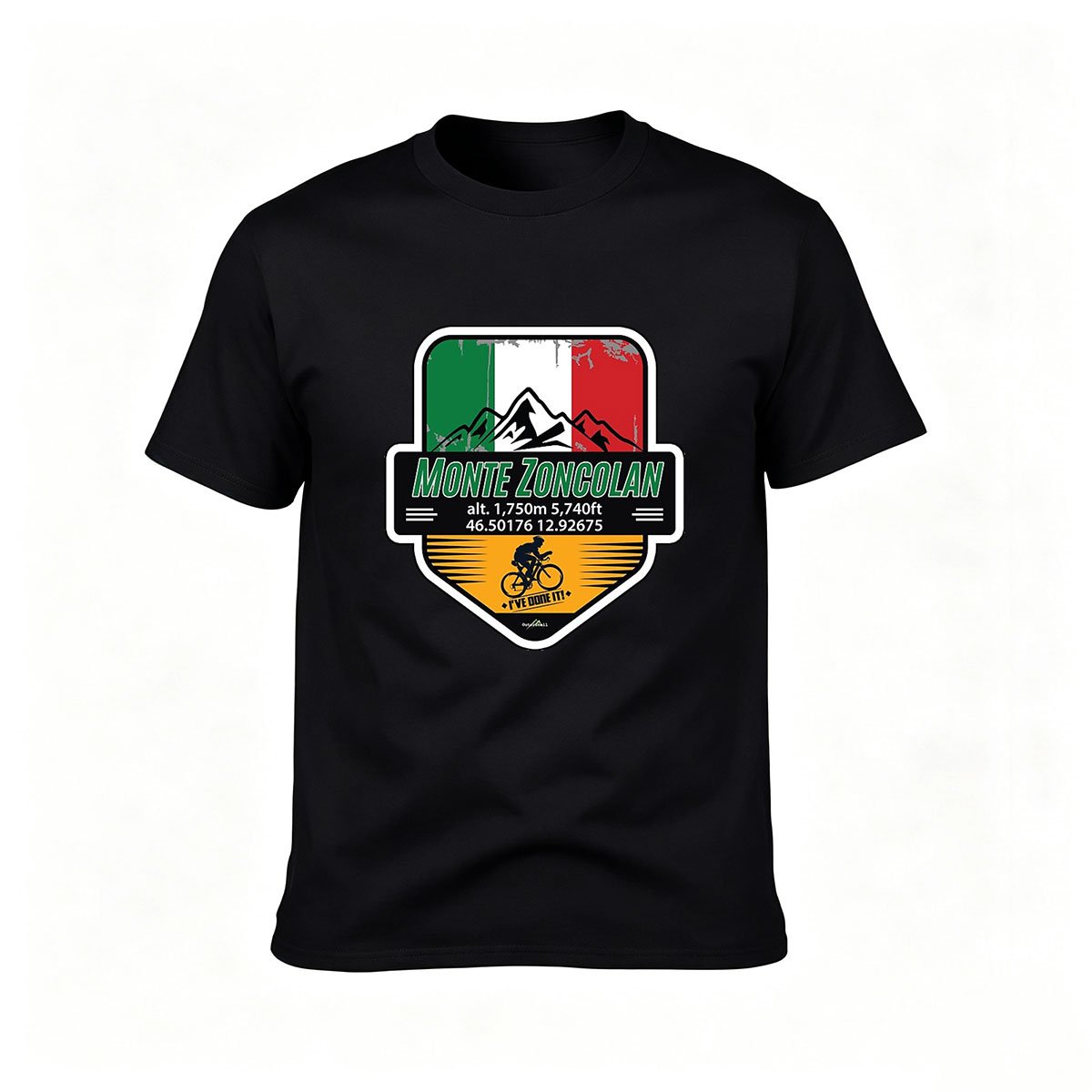 Monte Zoncolan Italy Cycling Mountain T-Shirt Men Women Gift