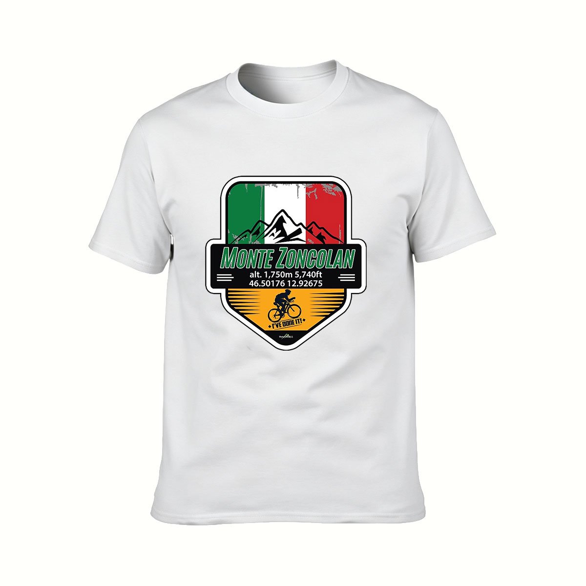 Monte Zoncolan Italy Cycling Mountain T-Shirt Men Women Gift - Image 2