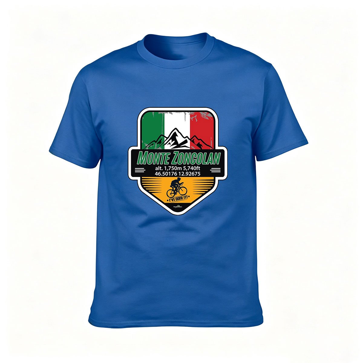 Monte Zoncolan Italy Cycling Mountain T-Shirt Men Women Gift - Image 4