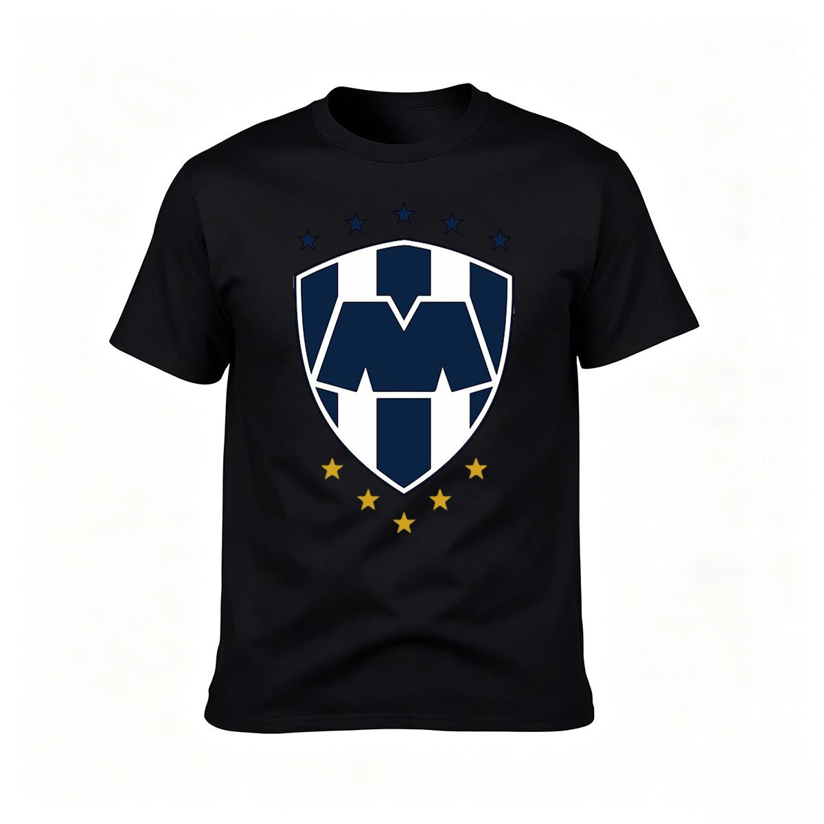 Men's T-Shirt with Shield Logo Design for Gifts and Casual Wear