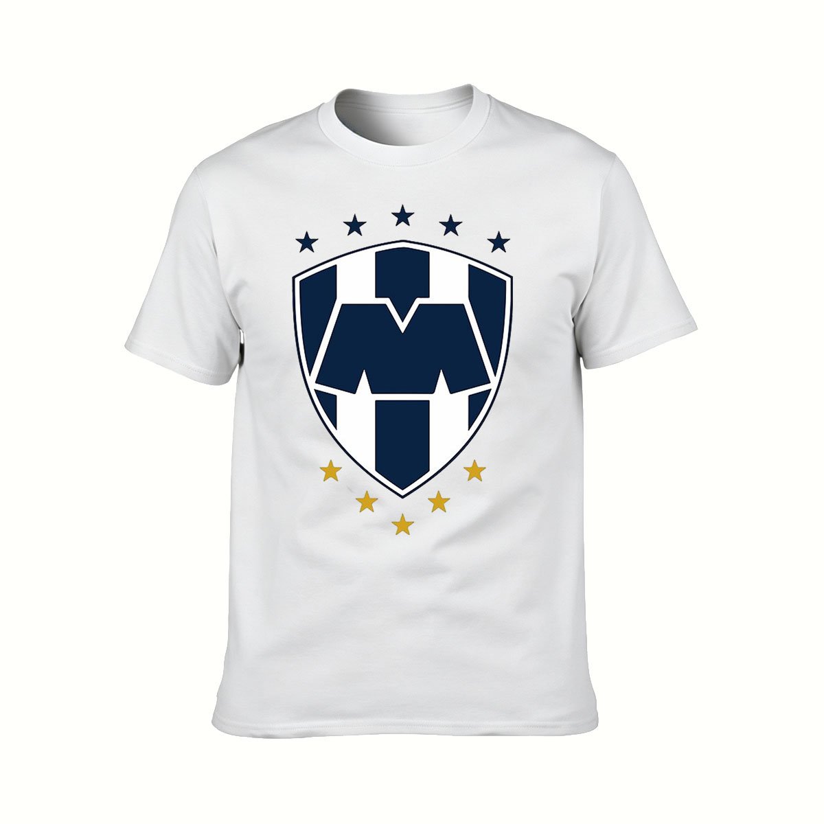 Men's T-Shirt with Shield Logo Design for Gifts and Casual Wear - Image 2