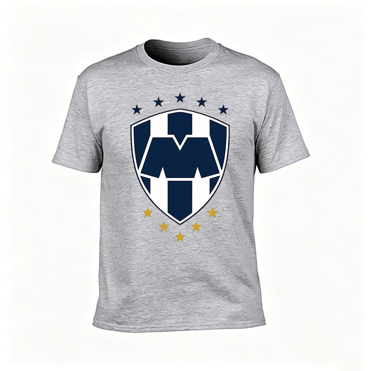 Men's T-Shirt with Shield Logo Design for Gifts and Casual Wear - Image 3