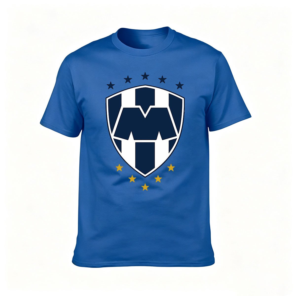 Men's T-Shirt with Shield Logo Design for Gifts and Casual Wear - Image 4