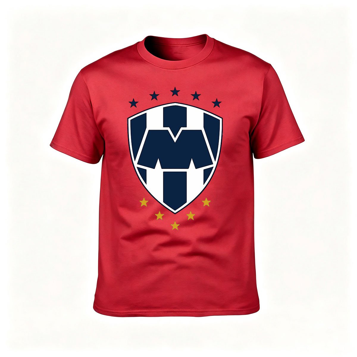 Men's T-Shirt with Shield Logo Design for Gifts and Casual Wear - Image 5
