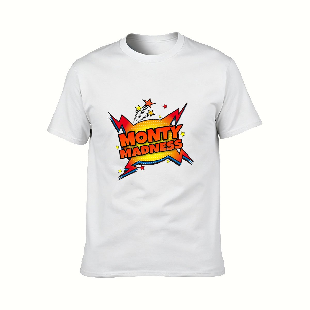 Monty Madness Comic Style Men's T-Shirt Fun Gift for Fans - Image 2