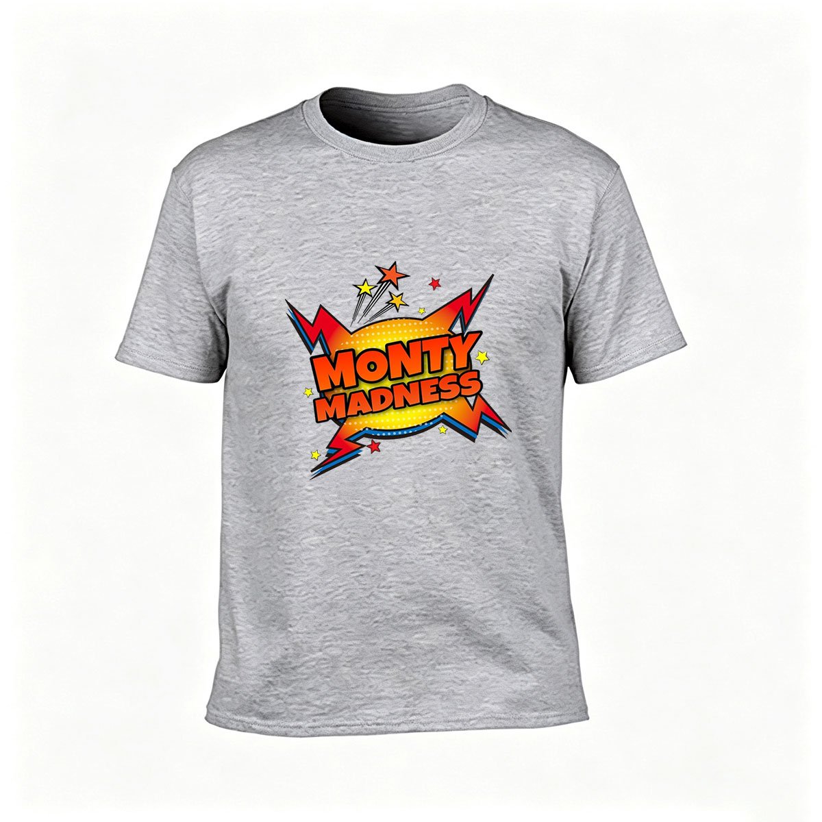 Monty Madness Comic Style Men's T-Shirt Fun Gift for Fans - Image 3