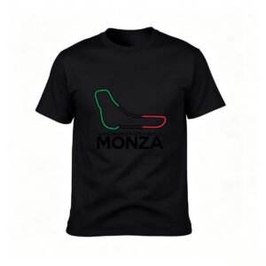 Monza Autodromo Track Design Men's T-Shirt Gift for Racing Fans