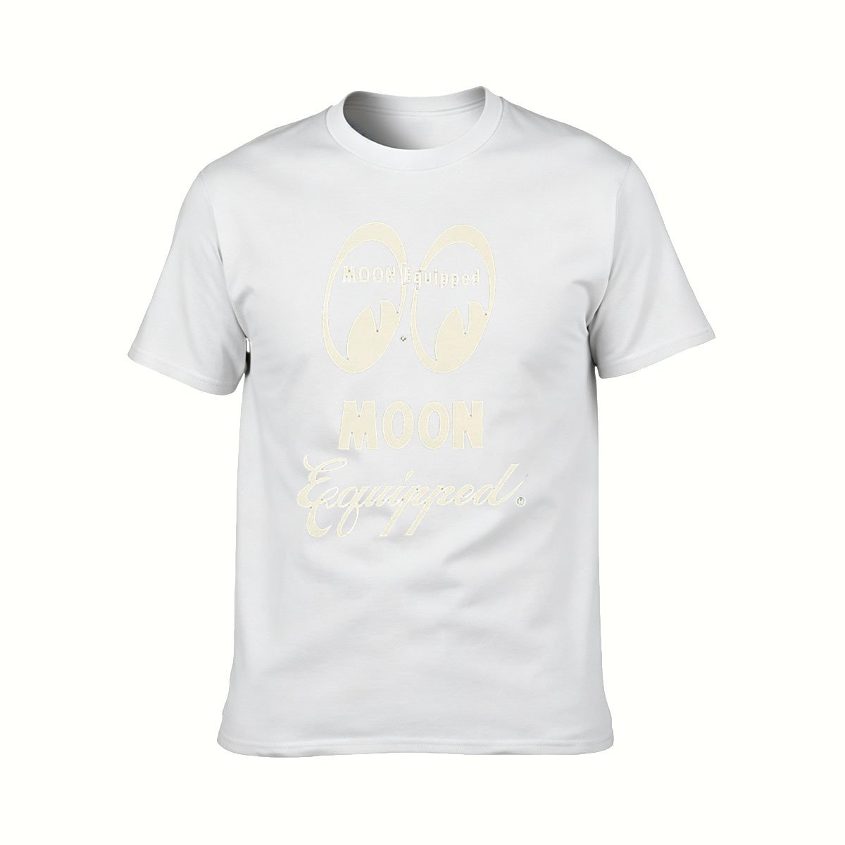Moon Equipped Logo T-Shirt Men's Casual Graphic Tee Gift - Image 2