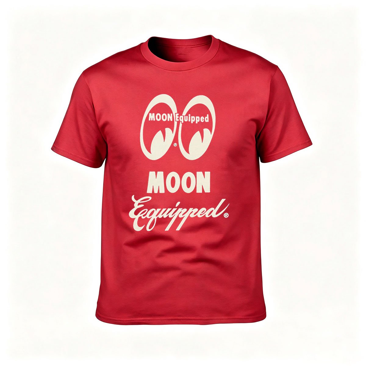 Moon Equipped Logo T-Shirt Men's Casual Graphic Tee Gift - Image 5