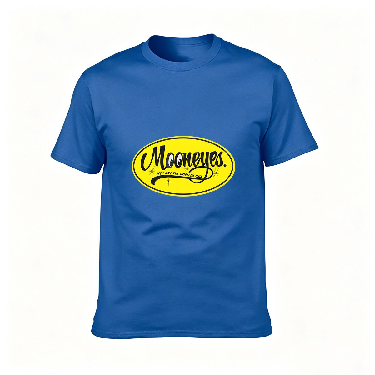 Mooneyes Logo T-Shirt Men's Classic Black Tee Gift for Car Enthusiasts - Image 4