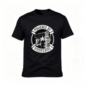 Powered by Moonshine Men's T-Shirt Country Music Gift