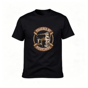 Powered by Moonshine Men's T-Shirt Country Music Gift