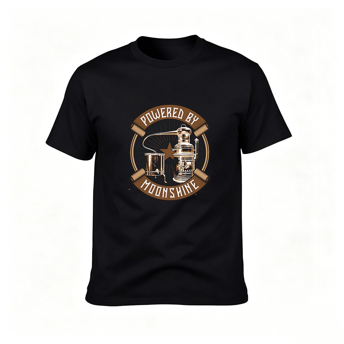 Powered by Moonshine Men's T-Shirt Country Music Gift