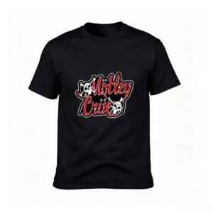 Mötley Crüe Logo Men's T-Shirt Rock Band Gift Wear