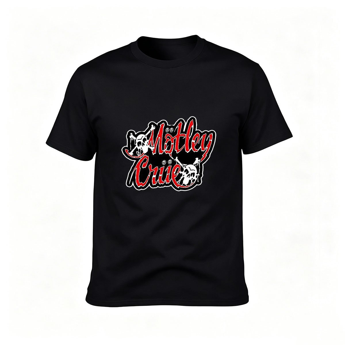 Mötley Crüe Logo Men's T-Shirt Rock Band Gift Wear