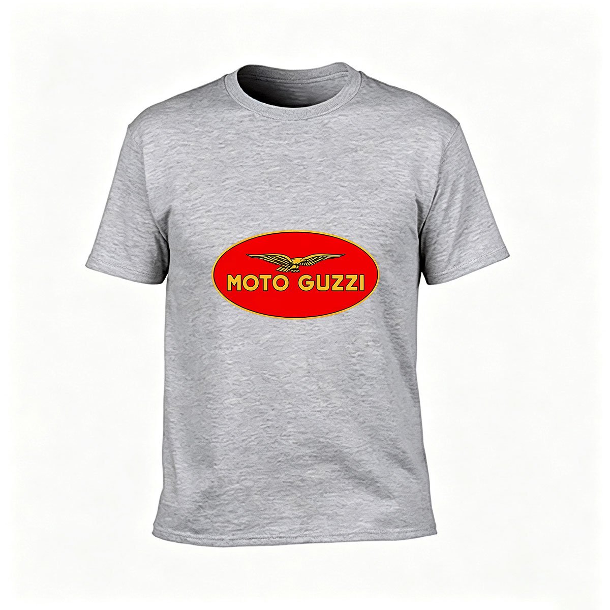 Moto Guzzi Logo T-Shirt Men's Classic Black Tee Gift - Image 3