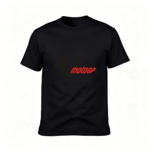 MotoGP Logo T-Shirt Men's Black Racing Tee Gift