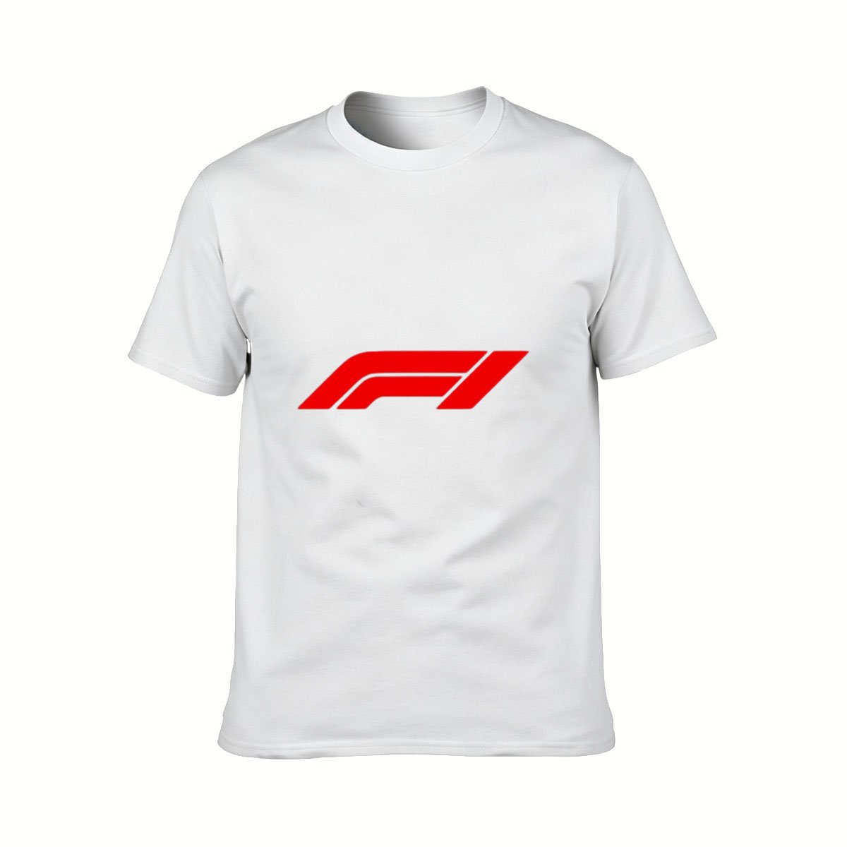 F1 Logo Men's T-Shirt Black Red Formula 1 Racing Tee Gift - Image 2