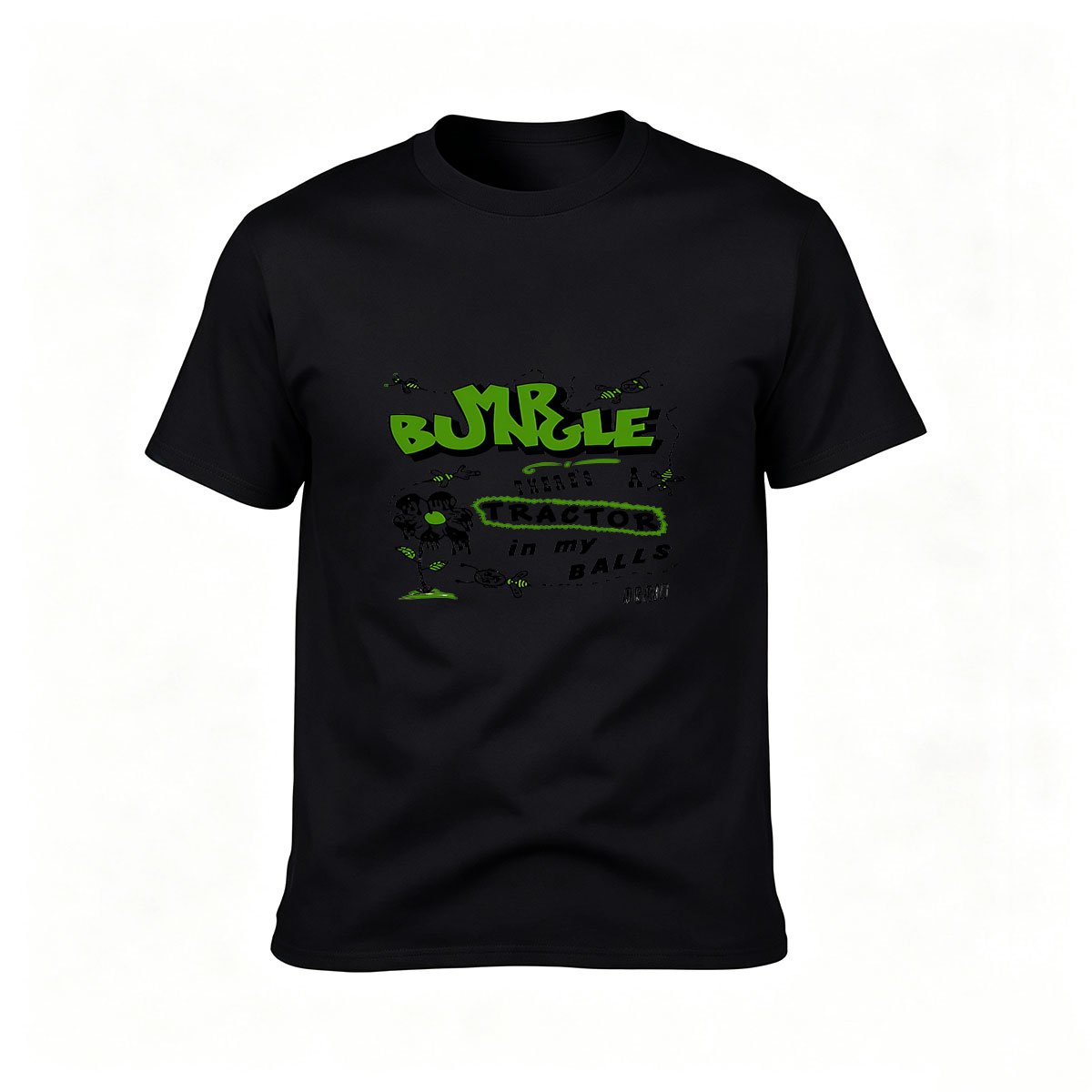 Bungle Cactus in My Balls Funny Men's T-Shirt Gift