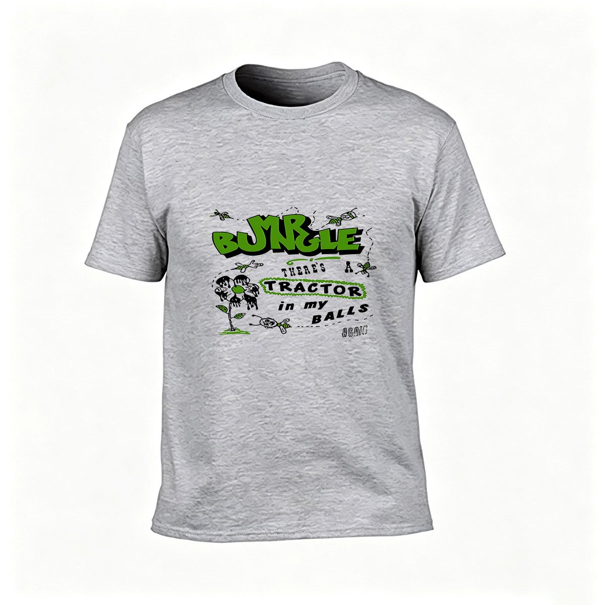 Bungle Cactus in My Balls Funny Men's T-Shirt Gift - Image 3