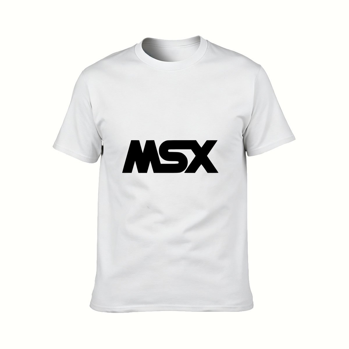 MSX Logo Black T-Shirt Men's Casual Wear Gift Idea - Image 2