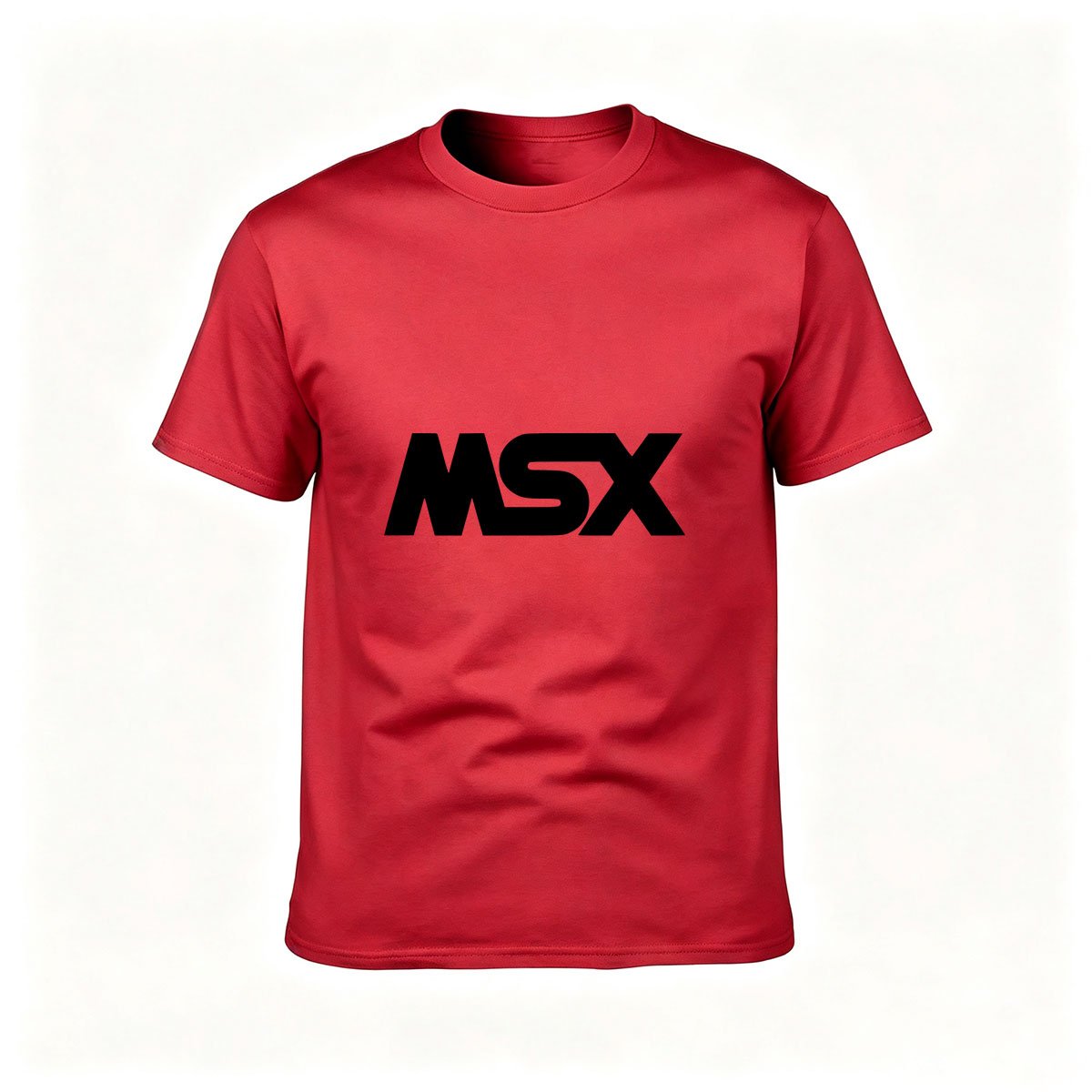 MSX Logo Black T-Shirt Men's Casual Wear Gift Idea - Image 5