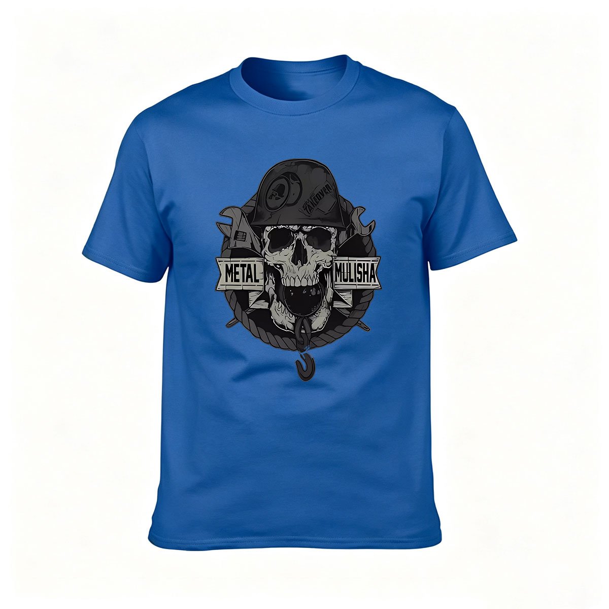 Metal Mulisha Skull Helmet T-Shirt Men's Graphic Tee Gift - Image 4