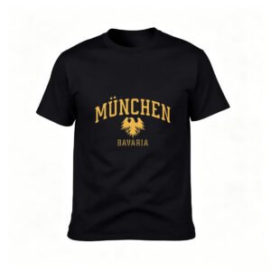 Munich Bavaria Eagle Print Men's T-Shirt Gift for Travelers