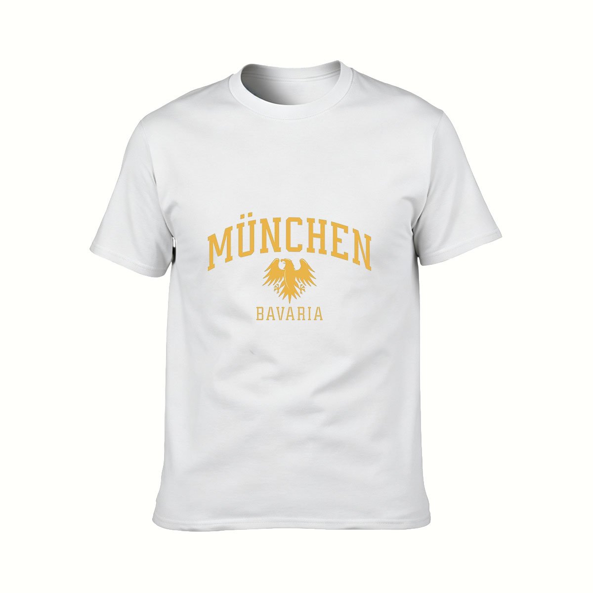 Munich Bavaria Eagle Print Men's T-Shirt Gift for Travelers - Image 2