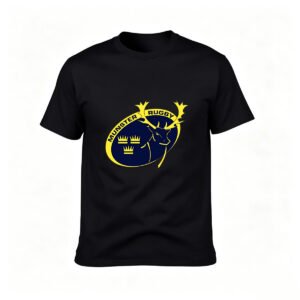 Munster Rugby Logo Men's T-Shirt Fan Gift Sport Wear