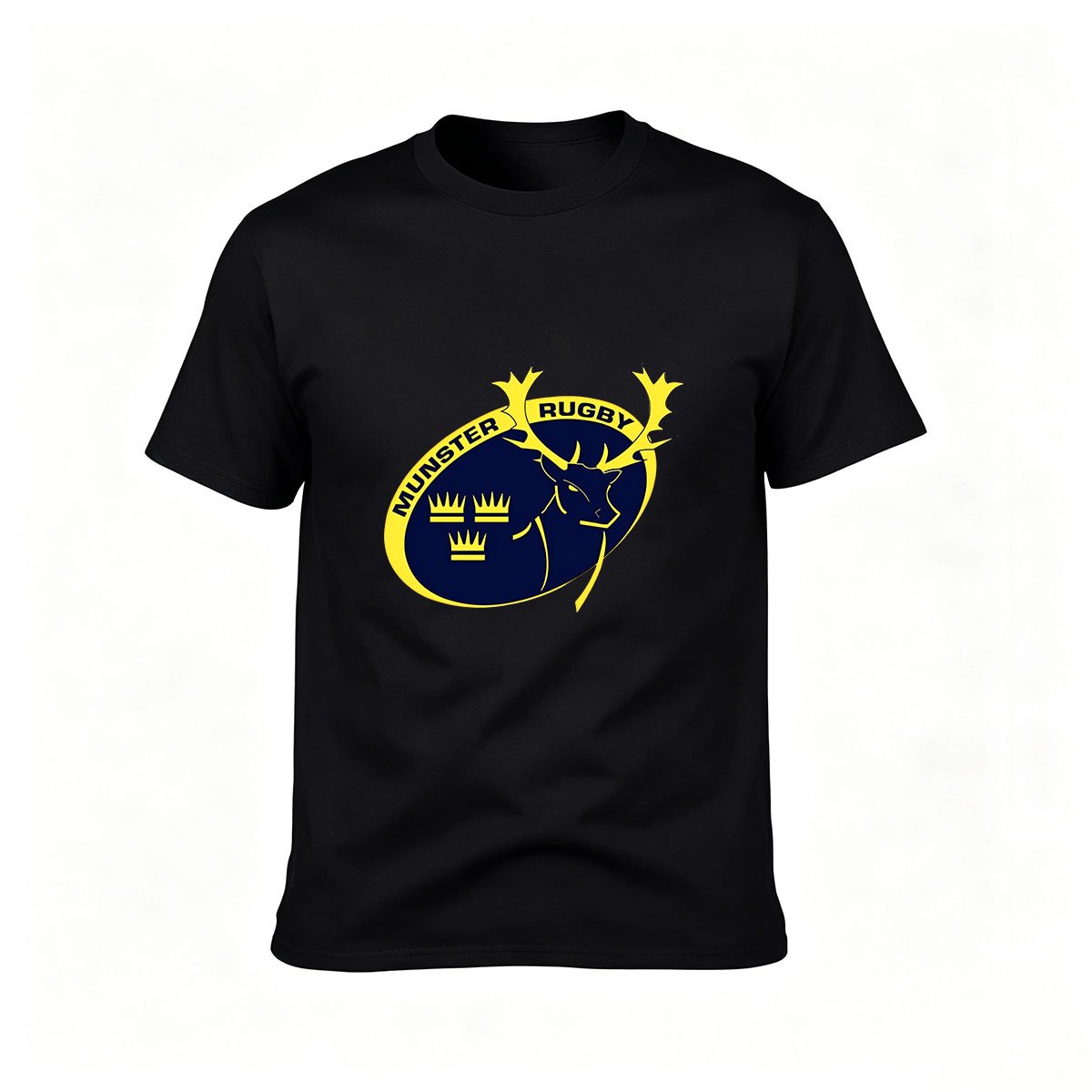 Munster Rugby Logo Men's T-Shirt Fan Gift Sport Wear