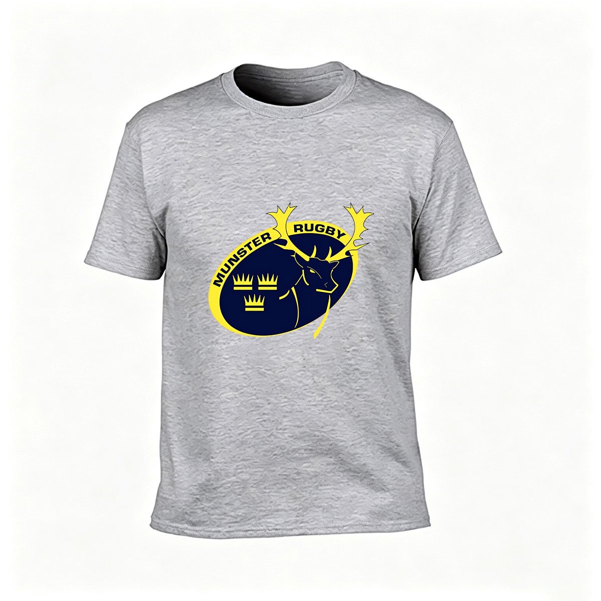Munster Rugby Logo Men's T-Shirt Fan Gift Sport Wear - Image 3